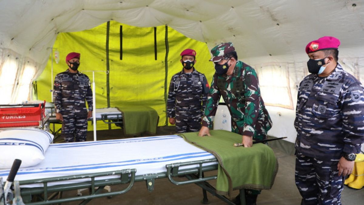 TNI تعد 650 سريرا في المستشفيات الميدانية للمرضى COVID-19