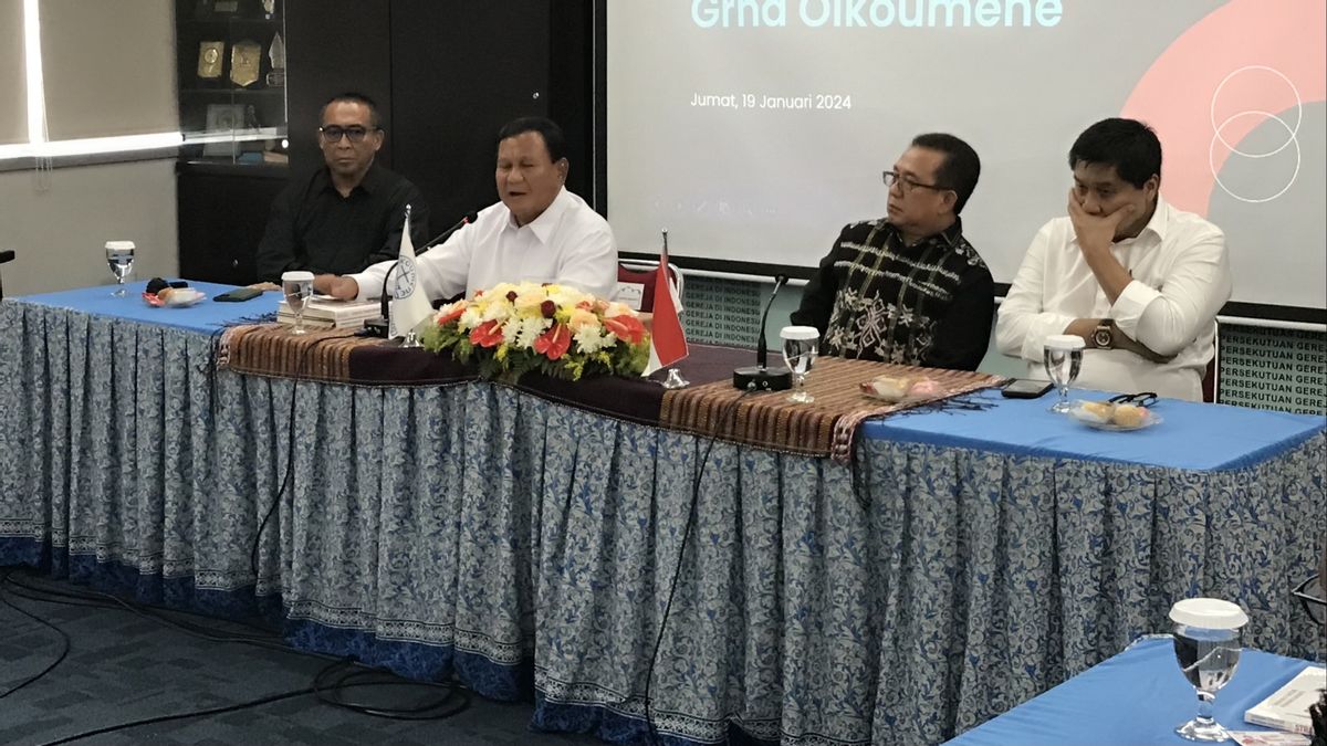 Talking About Cruel Inter-National Competition, Prabowo: Don't Think We're Loved