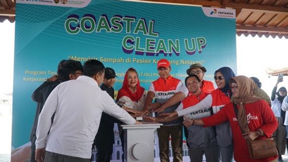 Cross Element Collaboration In Semarang, Coastal Clean Up Action Pertamina Trans Kontinental Gathers 12.6 Tons Of Waste