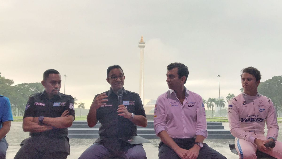 Equalize With Jakarta Fair, Anies Ensures Formula E Continues Next Year