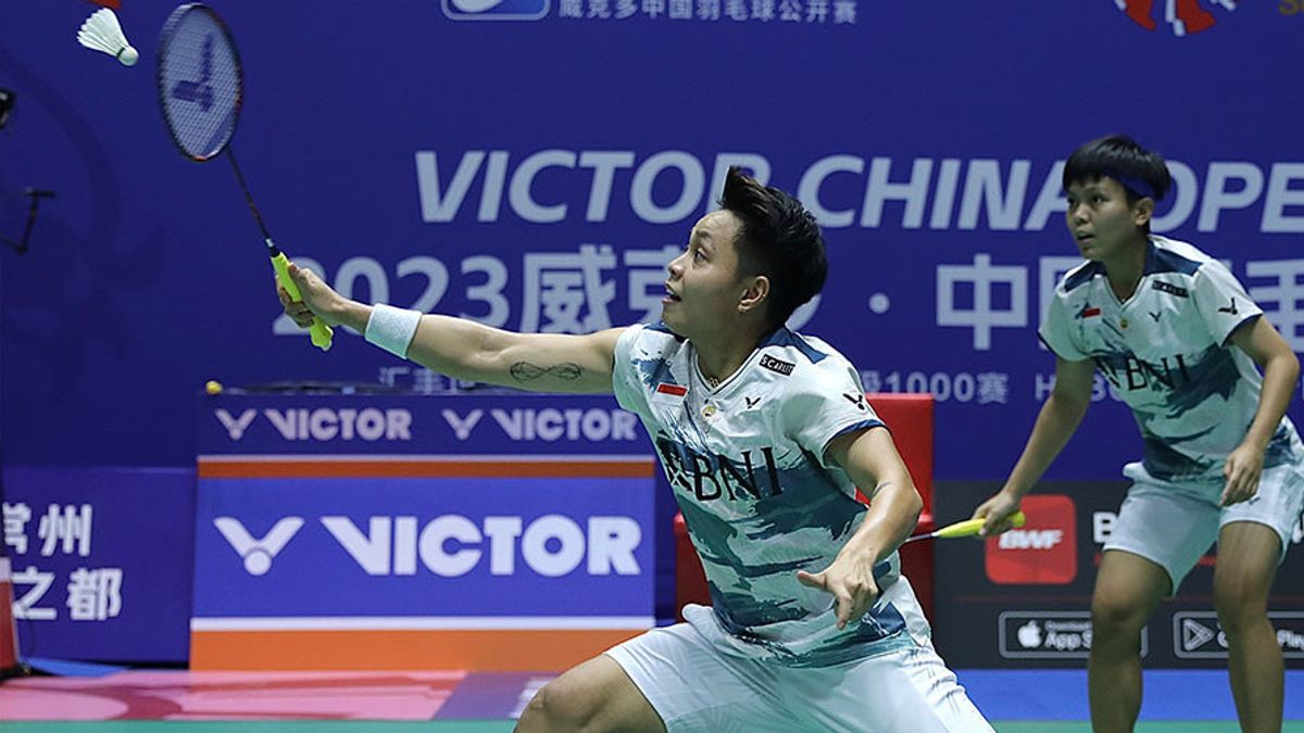China Open 2023: Lakukan Comeback Ciamik, Apri/Fadia Singkirkan Unggulan Kedelapan