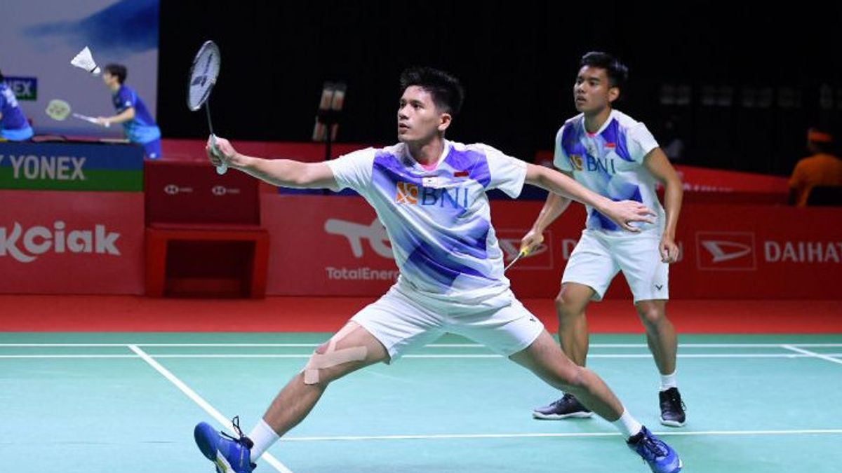 Nasib Berbeda 2 Ganda Putra di Indonesia Masters: Pram/Yere Melaju ke Perempat Final, The Daddies Terhenti