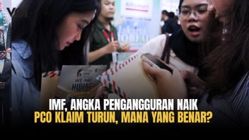 Data IMF, Pengangguran di Indonesia Meningkat tapi PCO Pakai Data BPS, Malah Turun
