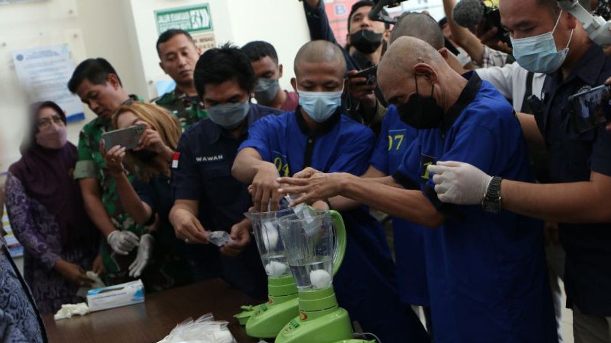 Reveals Two Drug Cases, NTB National Narcotics Agency Destroys 757.01 Grams Of Methamphetamine