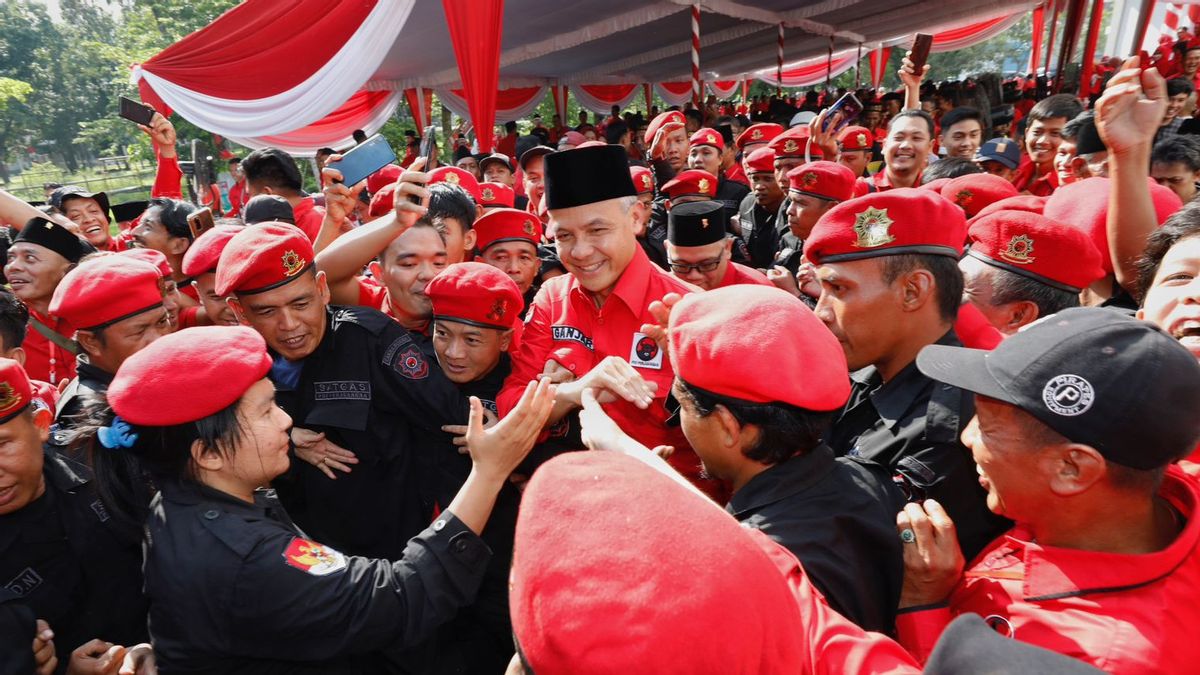 Momentum Harkitnas, Ganjar Pranowo Invites South Sumatra PDIP Cadres To Rise And Fight