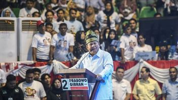 Prabowo: En effet, je manques de parler, certains disent que je ne peux qu’à joger