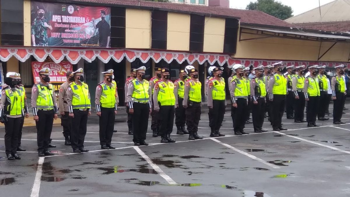 Jalan Raya Bogor And Jalan Sawangan Are The Focal Points For Zebra Jaya Operations 2021 By Depok Police
