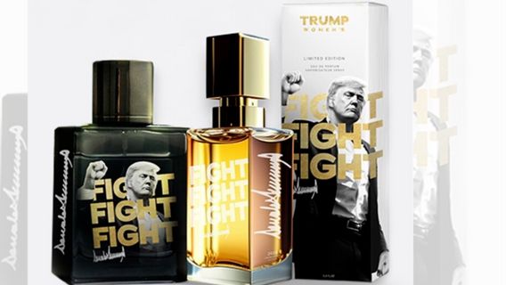 Jelang Natal, Donald Trump Rilis Parfum Baru 'Fight Fight Fight' Seharga Rp3,1 Juta