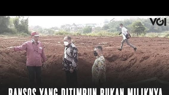 VIDEO: Datangi 'Kuburan Bansos', Kemensos Bantah Hal Ini