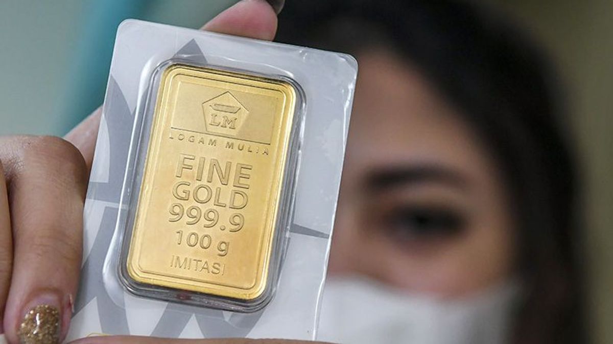 Antam's Gold Price Drops Goceng, Segram Is Priced At IDR 1,060,000.
