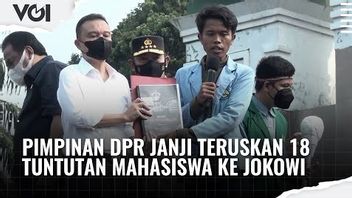 VIDEO: Pimpinan DPR dan Kapolri Temui Mahasiswa di Depan Gedung MPR/DPR