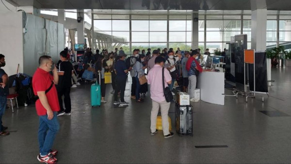Total Penumpang Arus Balik di Bandara Kualananamu Sumut Capai 15.913 Orang