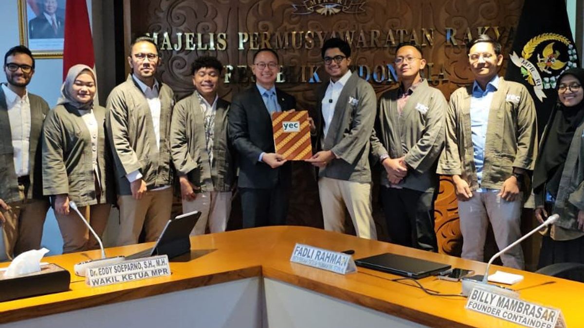 YeC Temui MPR, Desak Percepatan Green Jobs bagi Anak Muda dan Transparansi pengelolaan Energi Nasional