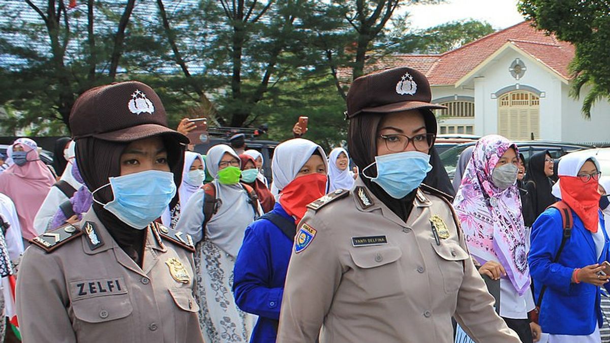 インドネシア警察の今日の歴史における女性の初期の痕跡 1948年9月