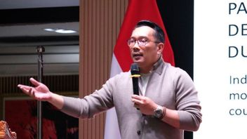 Ridwan Kamil assure la déclaration du couple Cagub-Cawagub Jakarta aujourd’hui