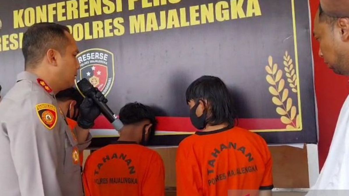 Aipda Darussalam a été blessé par le bras d’un déchet lors d’un gang de moto à Majalengka, 4 personnes sont devenues suspectes