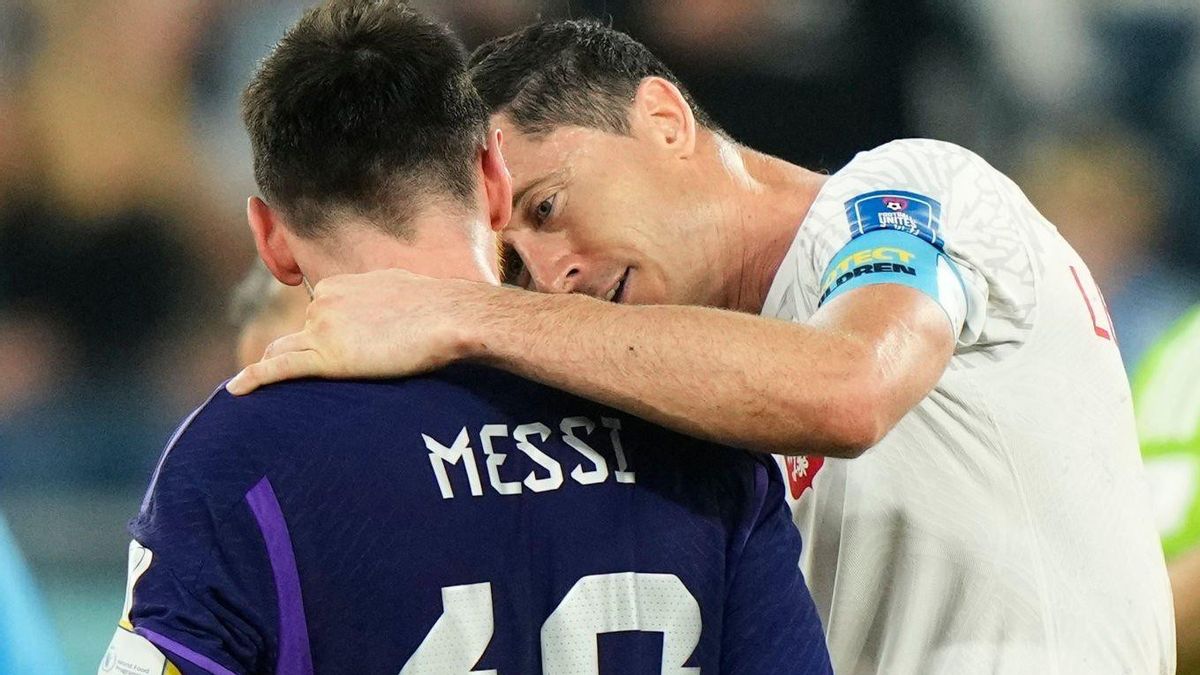 Apa yang Dibicarakan Messi dan Lewandowski saat Laga Polandia Vs Argentina Berakhir? Ini kata Mereka