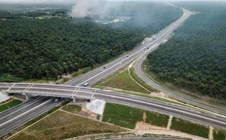 Hutama Karya Catat 328.282 Kendaraan Lintasi Tol Trans Sumatera Selama Libur Iduladha