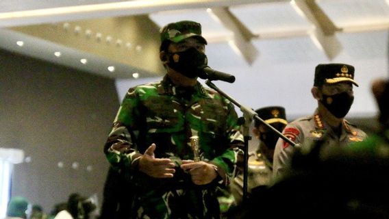 Panglima: TNI Siap Vaksinasi 10 Ribu Warga per Hari di JIExpo Kemayoran