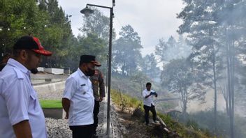 Forest And Land Fires Dozens Of Hectares, Acting Regent Of Central Aceh Reminds Residents Not To Open Land Burned