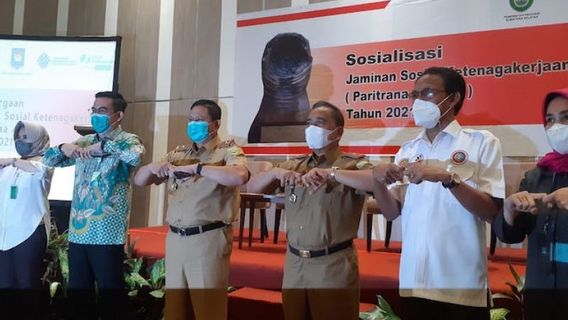 BPJAMSOSTEK Minta Pemprov Sumsel Lindungi Tenaga Kerja Honorer, Perusahaan yang Tidak Patuh Bisa Dicabut Izin Usahan