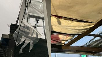 印度尼西亚：33栋房屋在万隆被龙卷风击中，BPBD分发防水油布援助
