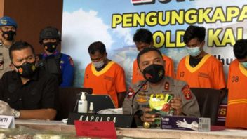 Drug Syndicate De Malaisie Apporte 25 Kg D’entrée Sabu à Kaltim