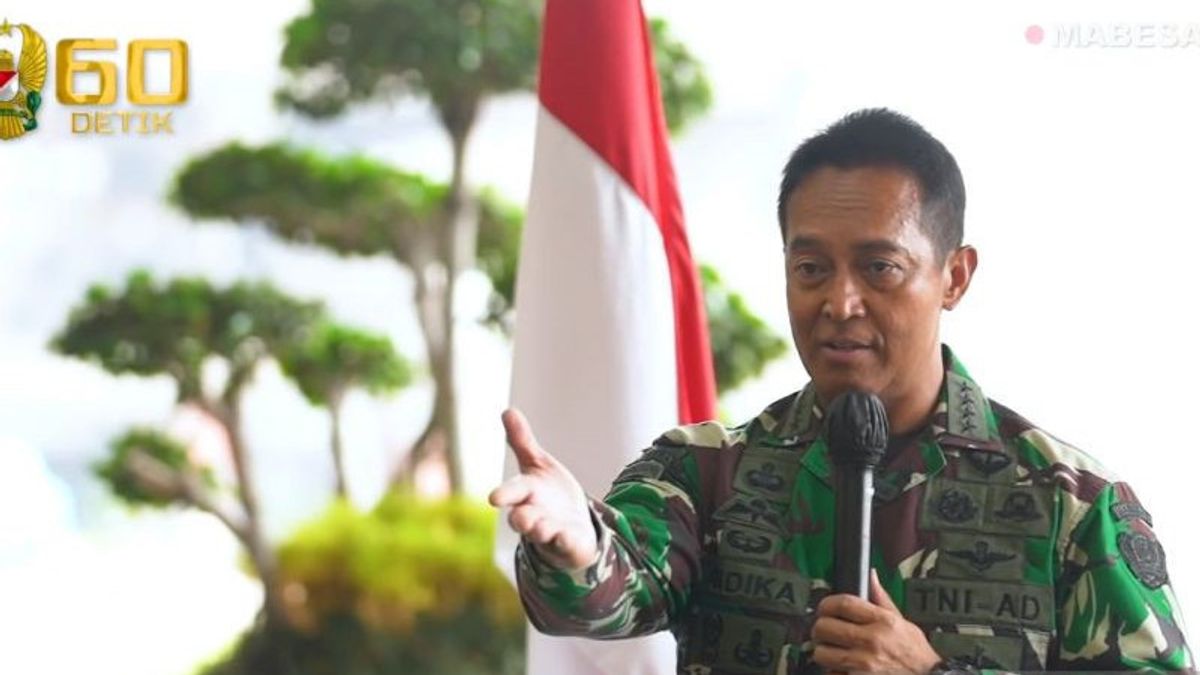 General Andika Perkasa Follows Up On Educational Cooperation Between The Indonesian National Police And The Indonesian Armed Forces, For The Enlisted Personnel To Be Carried Out Early Next Year