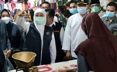 Kabar Gembira dari Khofifah: Harga Kebutuhan Pokok di Jawa Timur Stabil Jelang Lebaran 2021