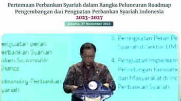 OJK、インドネシアのイスラム銀行の開発と強化のためのロードマップ2023-2027を開始