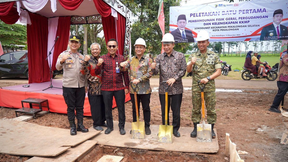 Menkop Groundbreaking Koperasi Kelurahan Merah Putih Sokoduwet, Pembangunan Dimulai