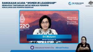 <i>Women in Leadership</i>, Sri Mulyani Sebut Perempuan Punya Nilai Tambah Sebagai Pemimpin
