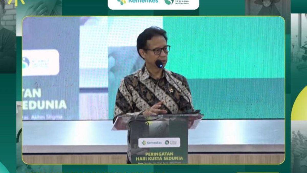 Indonesia Peringkat 3 Kasus Kusta Dunia, Menkes Budi: Jangan Malu Periksa, Ini Bukan Kutukan
