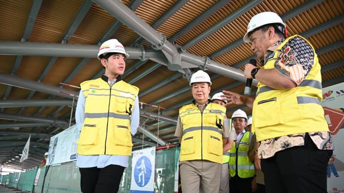 Vice President Gibran Reviewed The Construction Of The 1B Phase LRT Project