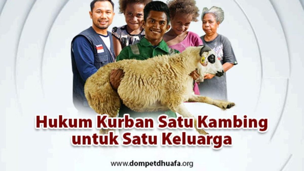 Hanya dengan 1 Jutaan, Kurban Kambing Boleh untuk Satu Keluarga   
