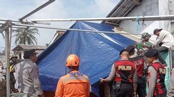 Tornado Hits 2 Kelurahan In Sukabumi, BPBD Records Capai Losses Of IDR 100 Million