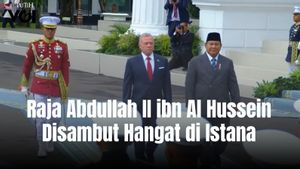 Raja Abdullah II ibn Al Hussein Disambut Hangat Presiden Prabowo di Istana Merdeka Jakarta