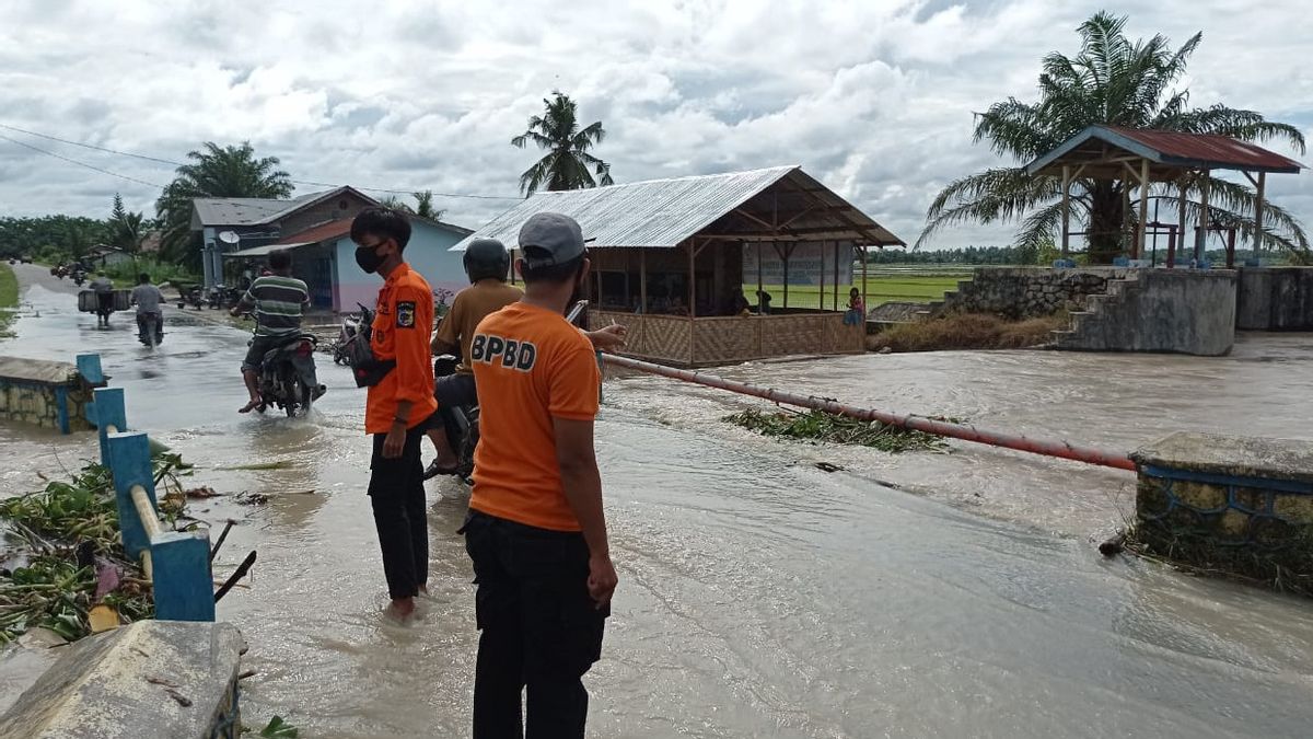 バトゥバラ県の洪水、1.451軒の家屋が水没
