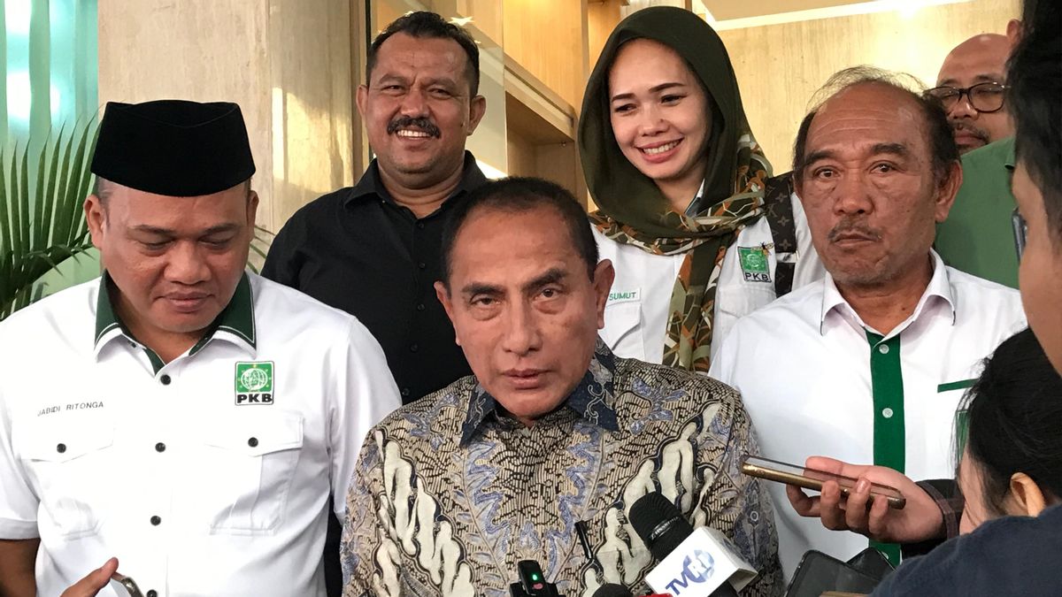 Pas de politique pour suivre la sélection de Cagub Sumatra du Nord au PKB, Edy Rahmayadi : La preuve est que je ne porte pas de portefeuilles