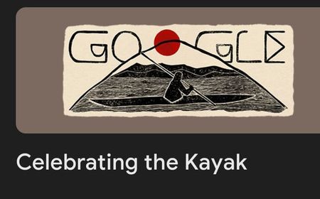 Doodle Google Merayakan 5.000 Tahun Kayak: Penghargaan untuk Warisan Budaya Inuit