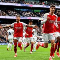Arsenal Hancurkan Tottenham dalam 38 Menit di Derbi London Utara
