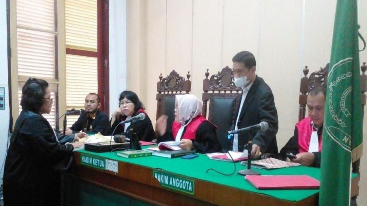 Trial of Courier of 135 Kg Marijuana from Aceh at the Medan District Court