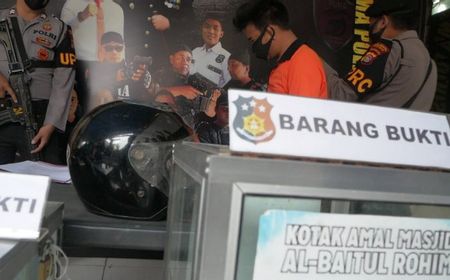 Kecanduan Sabu, Pemuda di Lombok Gasak Kotak Amal dari 8 Masjid