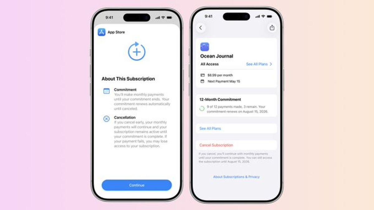 Apple lance un abonnement mensuel avec une promesse de 12 mois sur l'App Store