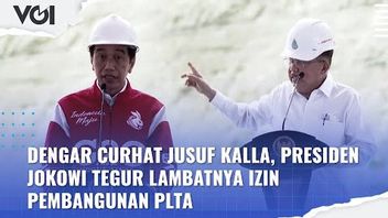 视频：聆听尤素福·卡拉（Jusuf Kalla）总统佐科威（Jokowi）谴责水电施工许可证缓慢