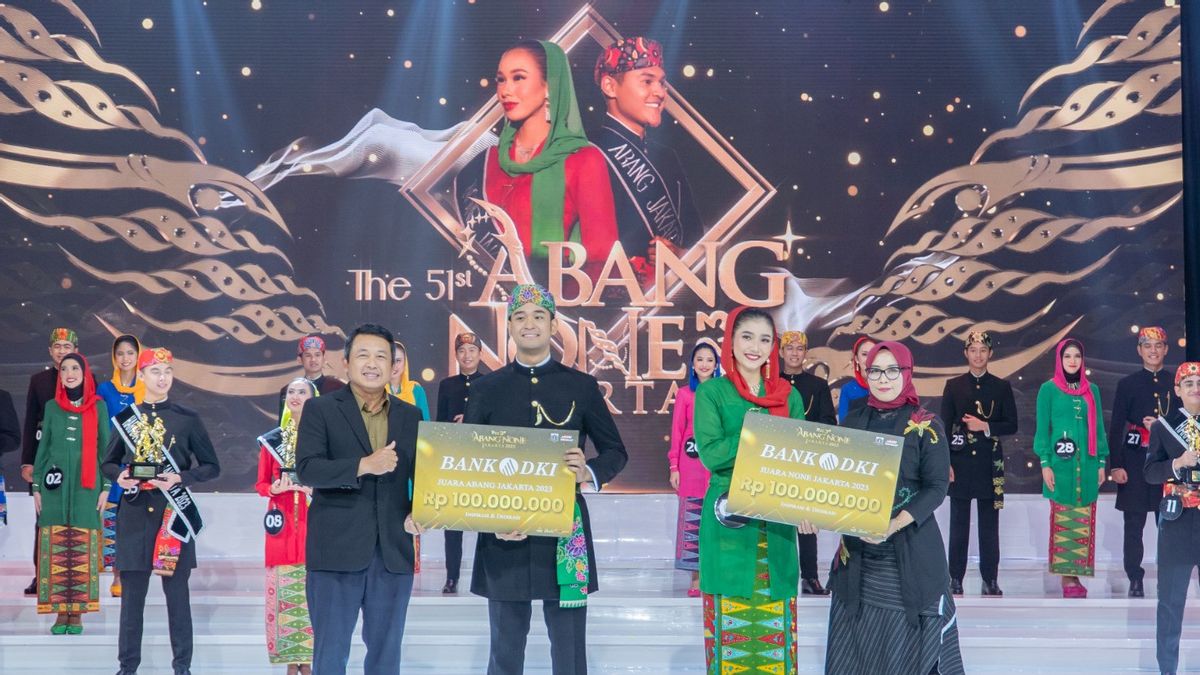 Bank DKI Berikan Apresiasi Finalis Abang None Jakarta 2023