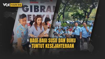 VOI Today: Gibran-Selvi Blusukan in Tangerang, Jaklingko Driver Demand of Health