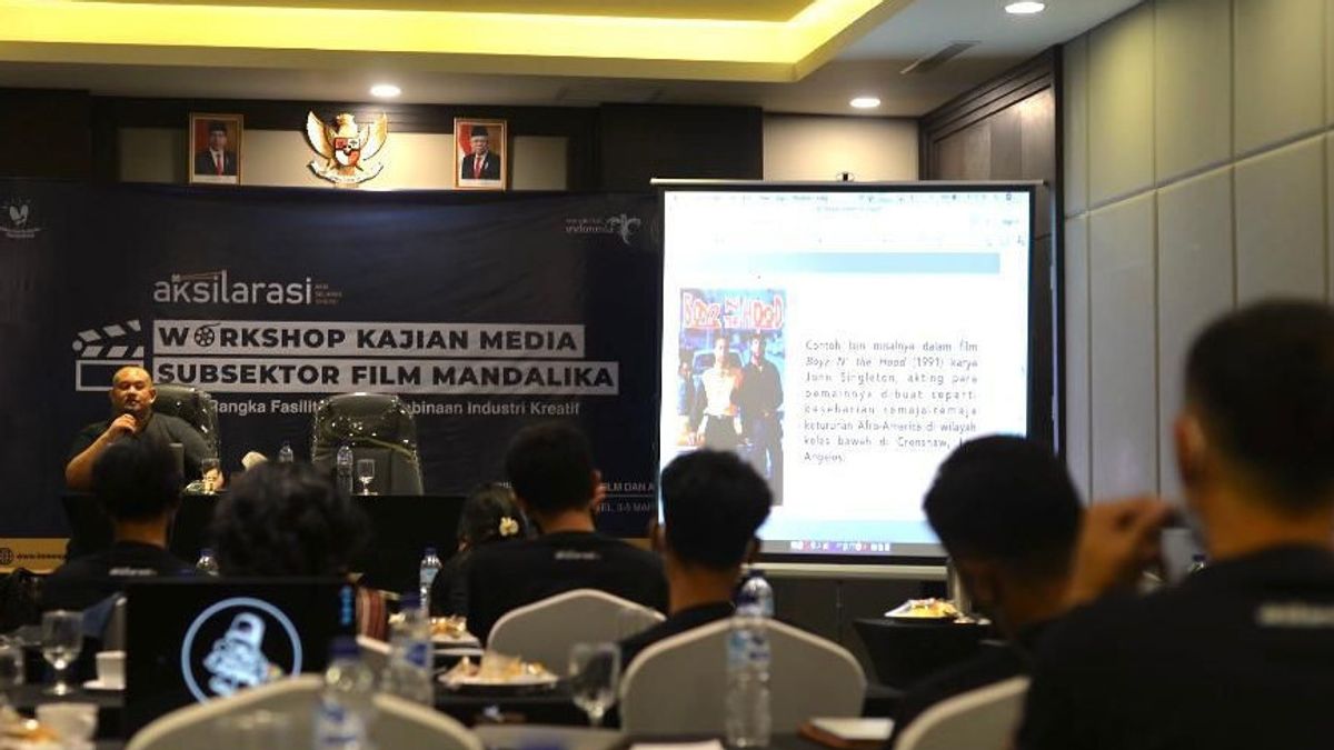 Kemenparekraf Holds Short Film Media Studies In Mandalika