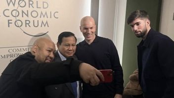 Momen chaleureux de la rencontre de Prabowo et du légendaire Zidane à Davos