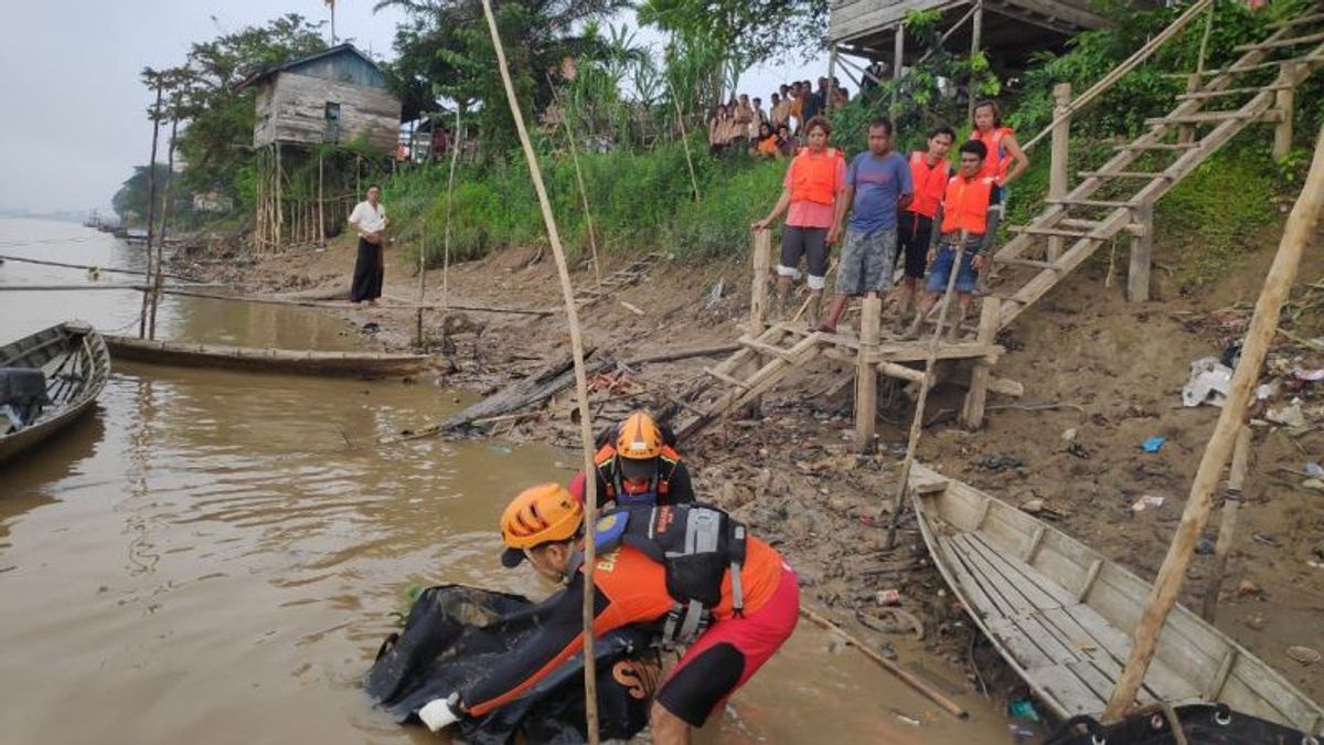 3 Days Of Mobility, The Jambi SAR Team Finally Finds The Body Of ABK Wilson Who Drowned In The Batang Hari River